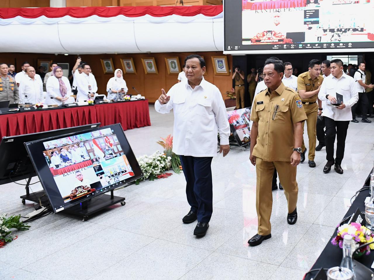 Presiden Prabowo Subianto Apresiasi Tinggi Mekanisme Pengendalian Tata Kelola Ekonomi Nasional