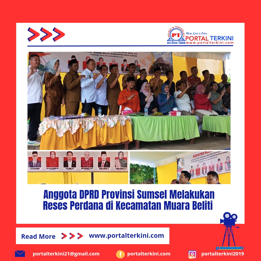 Anggota DPRD Provinsi Sumsel Melakukan Reses Perdana di Kecamatan Muara Beliti 