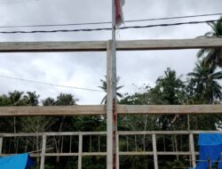 LSM GSPI Sultra Soroti Bendera Merah Putih Sobek Di Halaman Kantor Desa Lametono