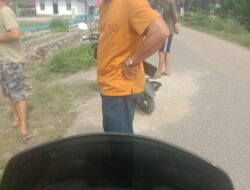 Tak mau pekerjaan nya di pantau, oknum lurah bose bose kec.konawe di duga sengaja menempatkan beberapa  preman bodygard serang wartawan di lokasi pekerjaan.23/05/2025