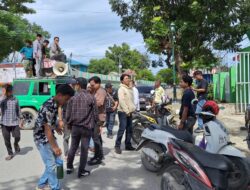 Proyek Kemenag Sultra Didemo Terkait Pembangunan Gedung Asrama Haji Terbengkalai