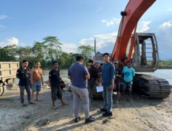 Aktivitas Tambang Pasir Ilegal Merusak Lingkungan dan Rugikan Negara, Polres Konawe Tangkap 1 Unit Excavator di Tuoy